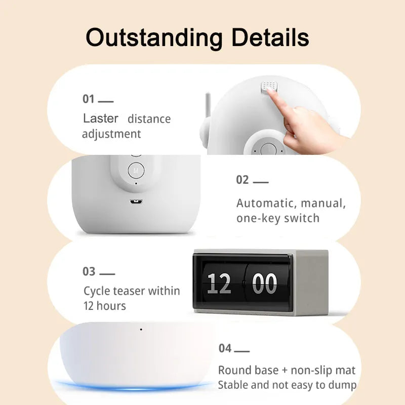 Auto Laser Cat Playtime